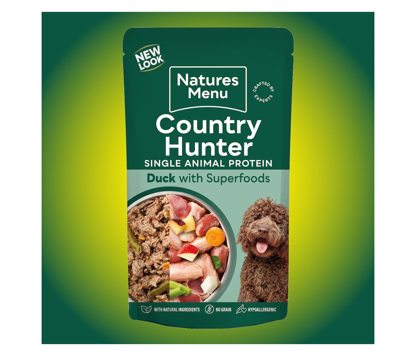 Natures Menu - Country Hunter Meat Selection - 12 x 150g Pouches - Buy Online SPR Centre UK