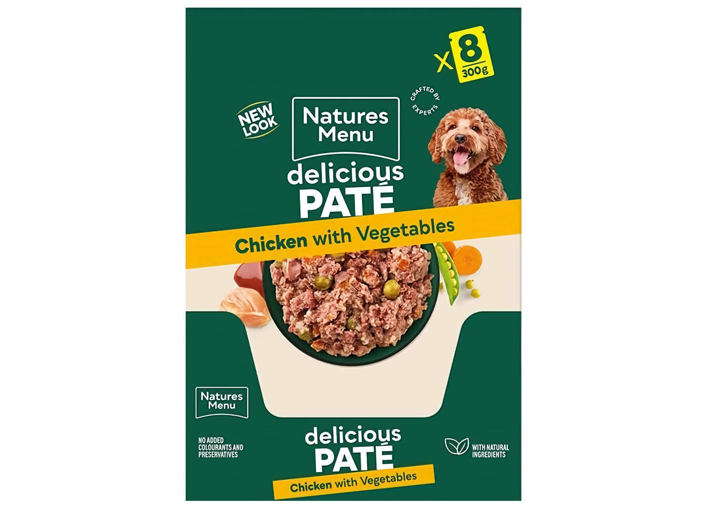 Natures Menu - Chicken with Vegetables Multipack 8x300g Pouches - Buy Online SPR Centre UK