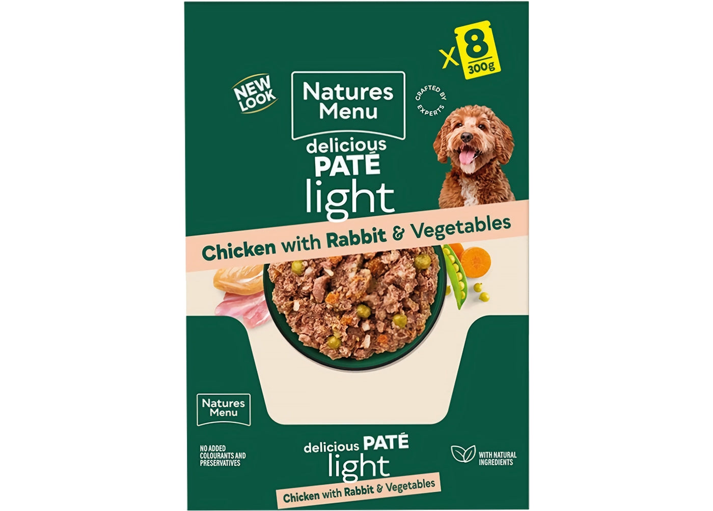 Natures Menu - Light Chicken with Rabbit 8x300g - Buy Online SPR Centre UK