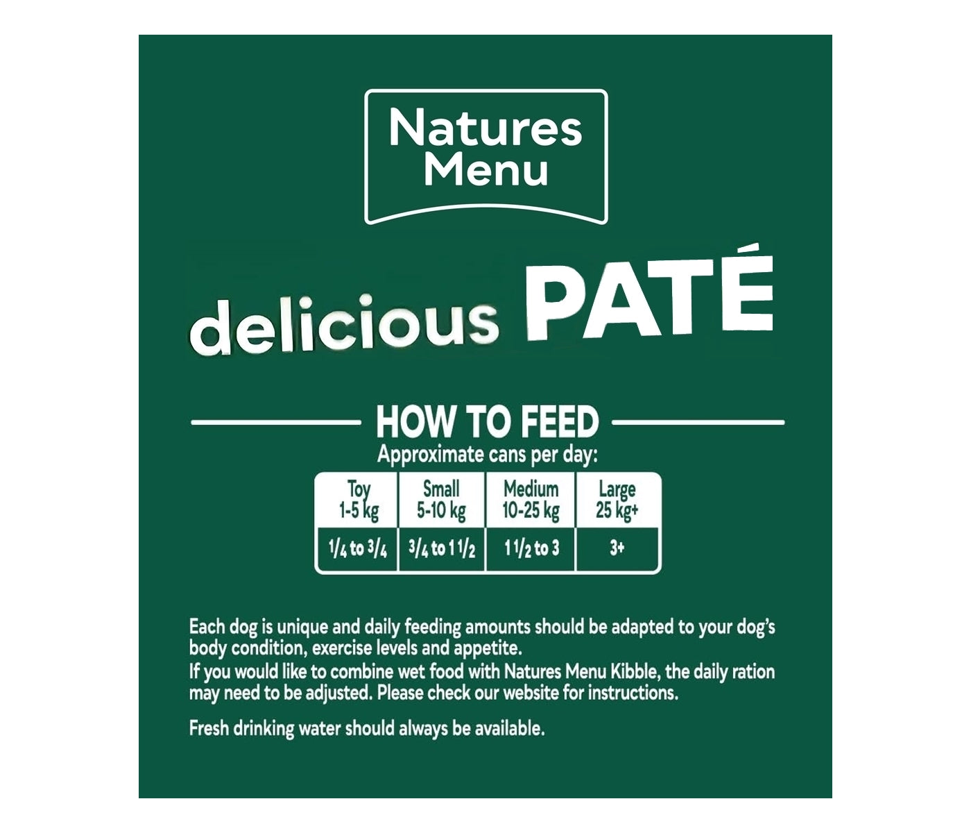 Natures Menu - Meat Selection Multipack 12x400g Cans - Buy Online SPR Centre UK