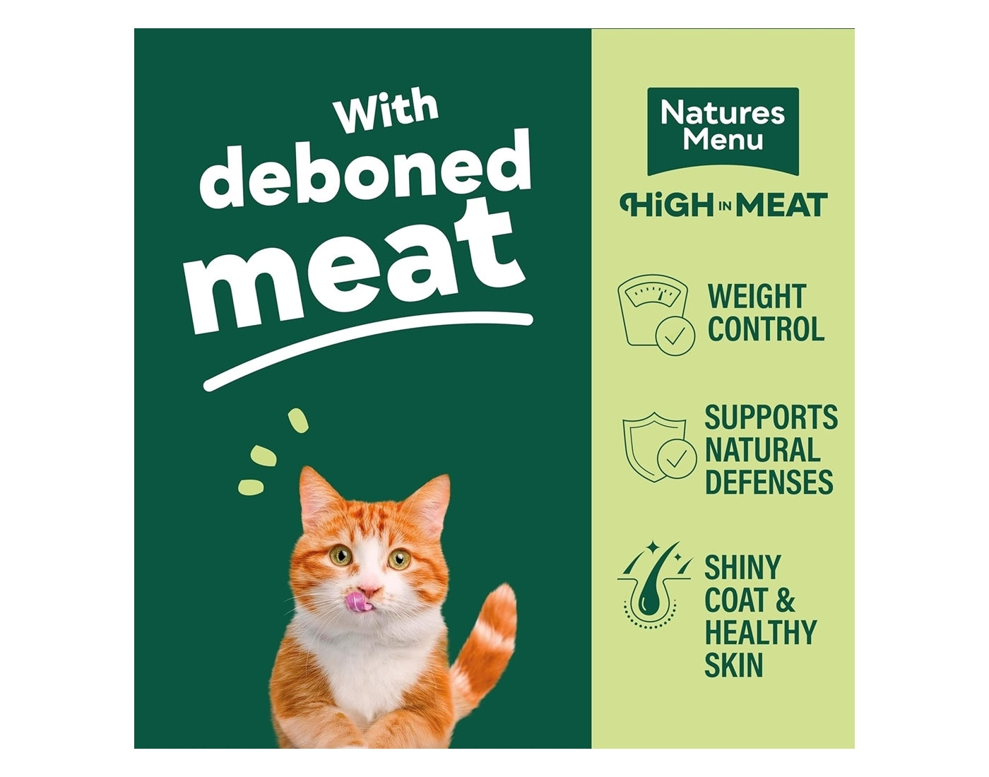 Natures Menu - High in Meat with White Fish Dry Cat Food 3kg - Buy Online SPR Centre UK