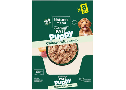 Natures Menu - Original Puppy Chicken with Lamb Multipack - 8 x 300g