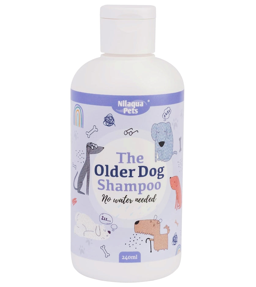 Nilaqua Pets - The Older Dog Shampoo 240ml - Buy Online SPR Centre UK