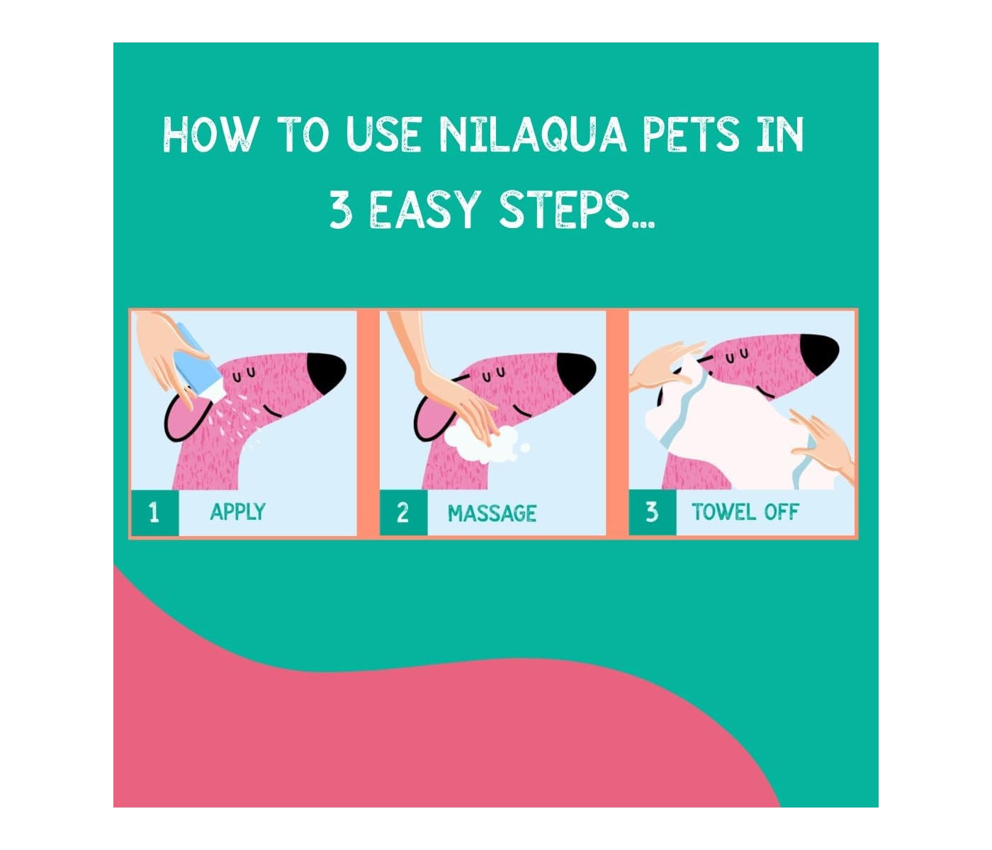 Nilaqua Pets - The Older Dog Shampoo 240ml - Buy Online SPR Centre UK