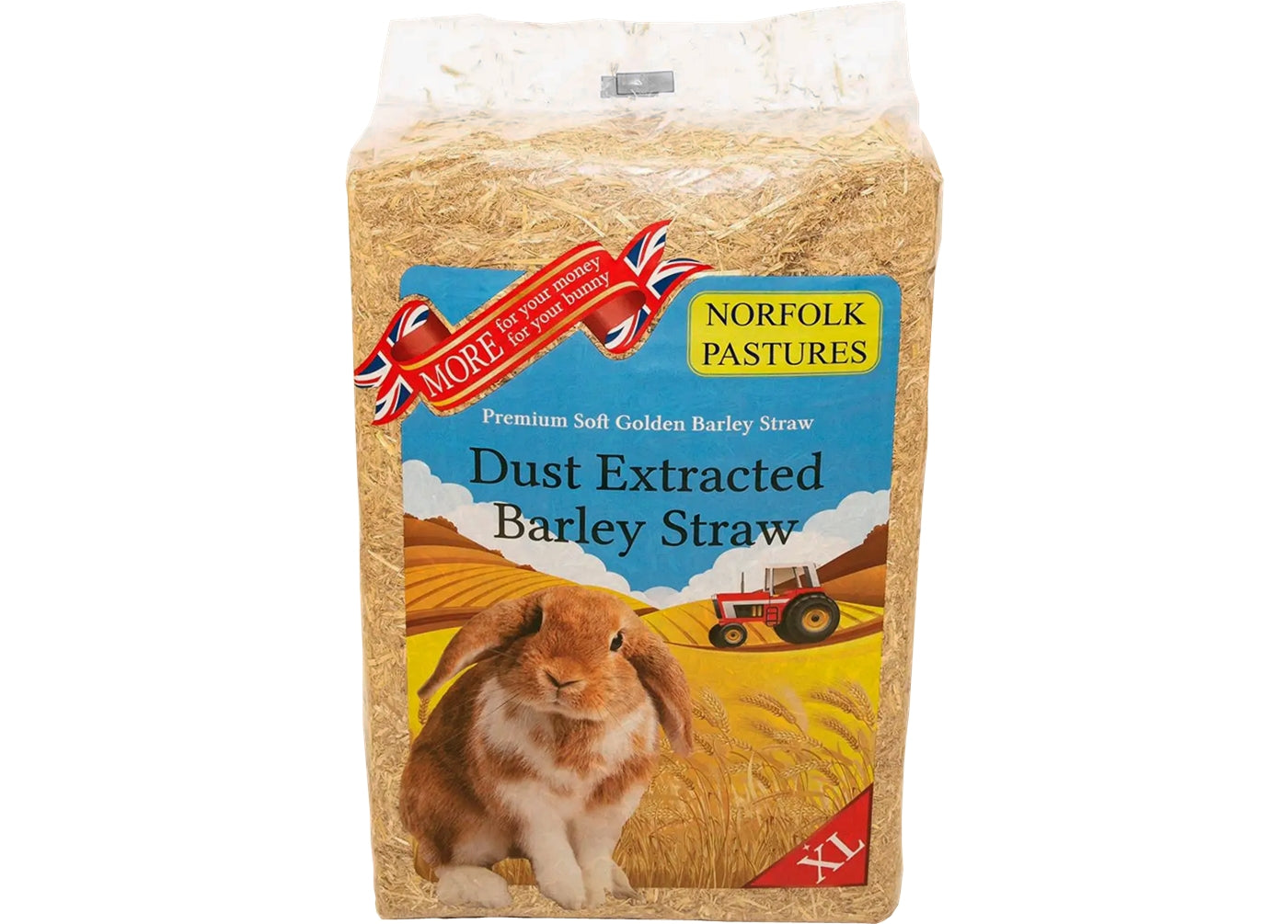 Norfolk Pastures - Dust Extracted Barley Straw 5kg - Buy Online SPR Centre