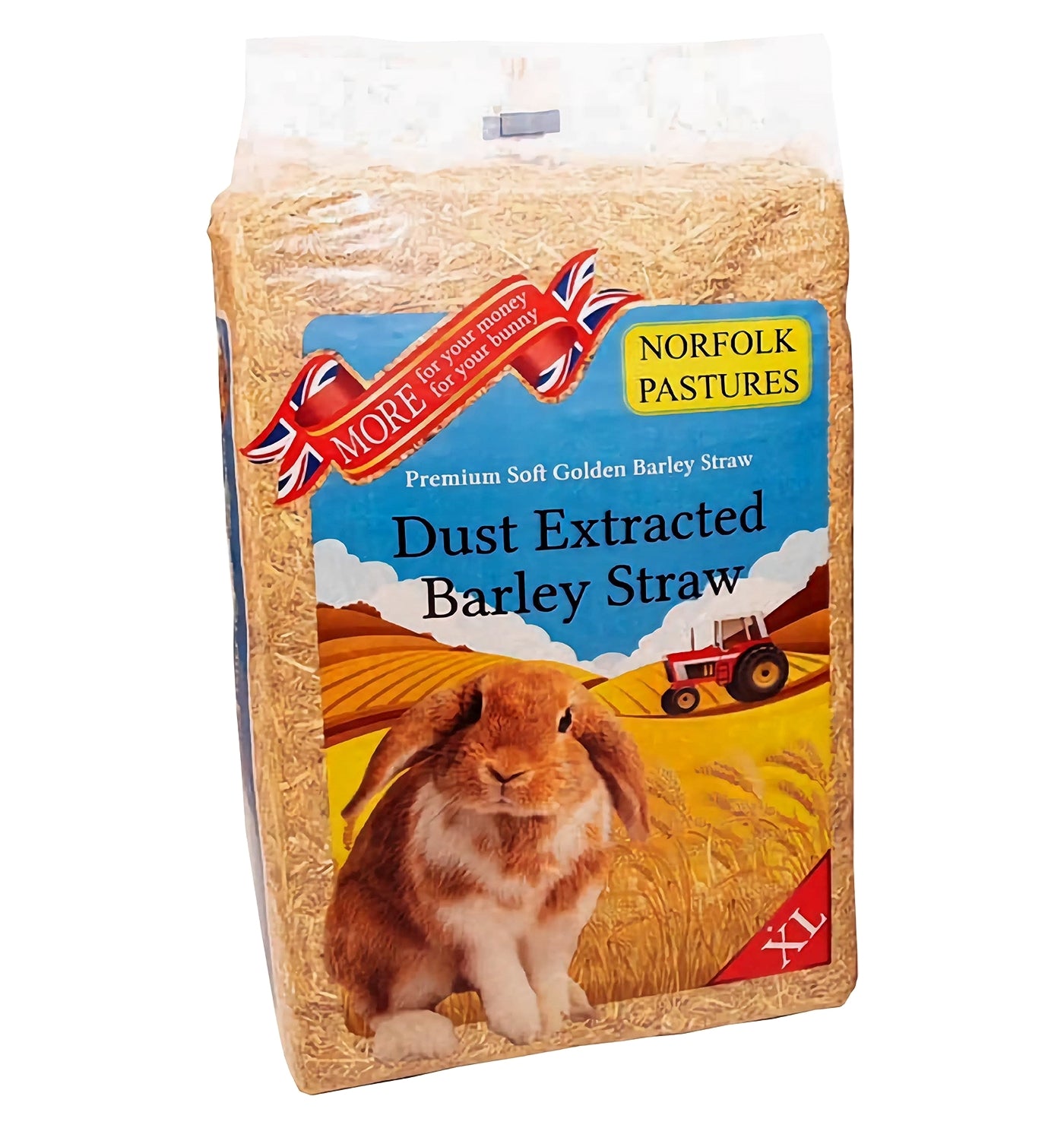 Norfolk Pastures - Dust Extracted Barley Straw 5kg - Buy Online SPR Centre