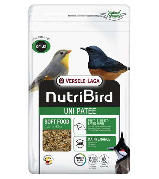 Versele-Laga - NutriBird Uni Patee 1kg | Cage Bird Food - Buy Online SPR Centre UK