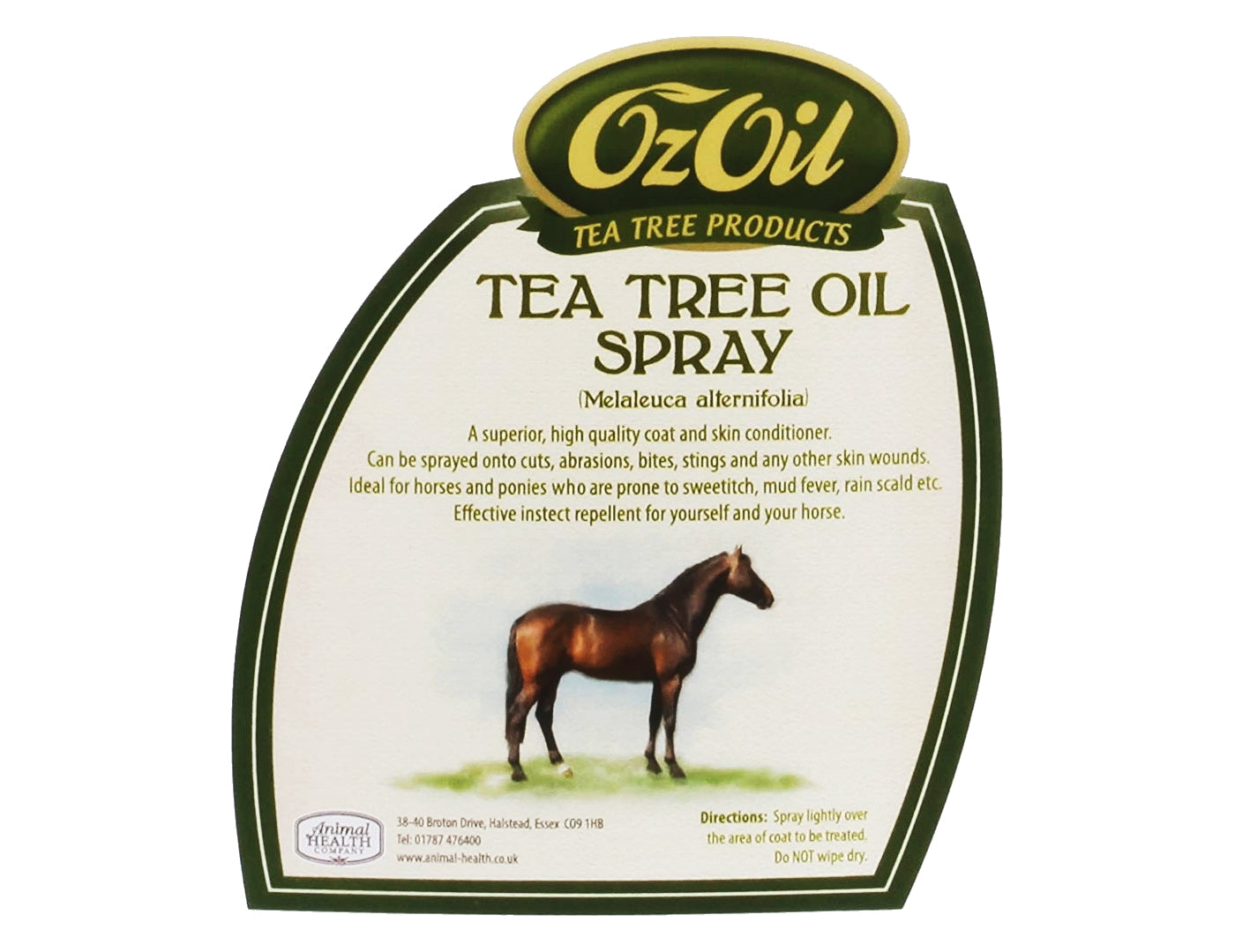 Oz Oil - Tea Tree Oil Spray | Horse Care - Buy Online SPR Centre UK