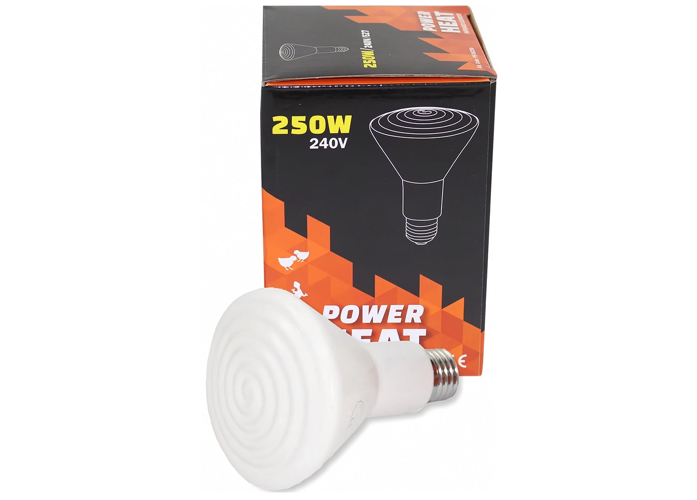 Olba - Powerheat Ceramic Dull Emitter Bulb 250W  - Buy Online SPR Centre UK