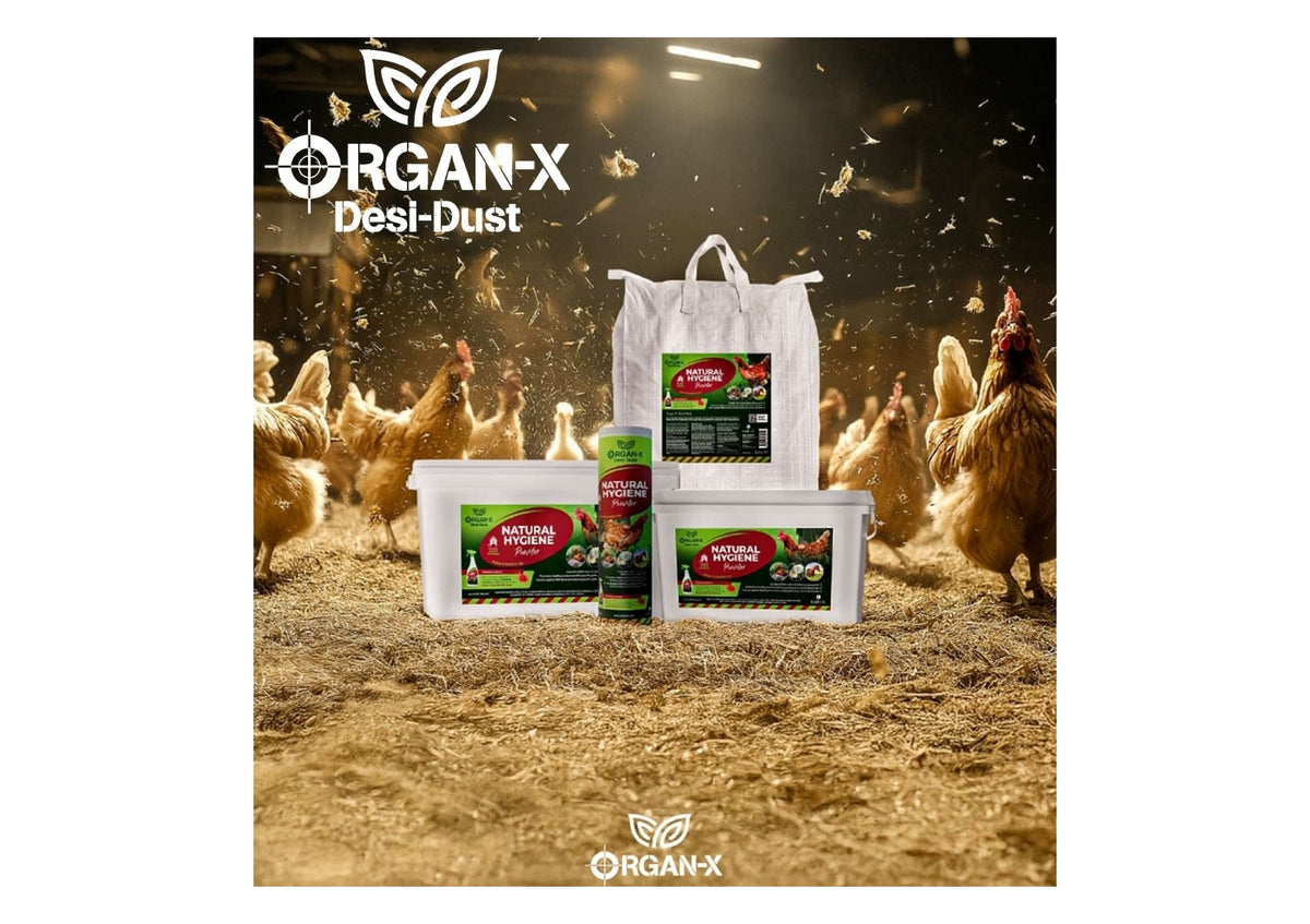 Organ-X Desi-Dust 25kg | 100% Diatomaceous Earth - Buy Online SPR Centre UK