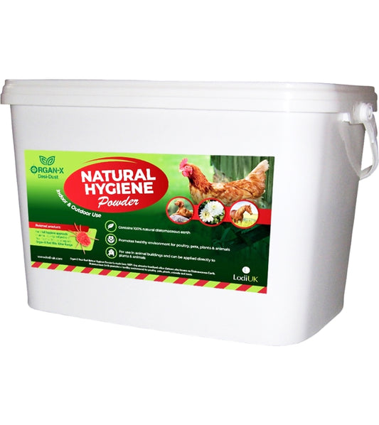 Organ-X Desi-Dust 5kg | 100% Diatomaceous Earth - Buy Online SPR Centre UK