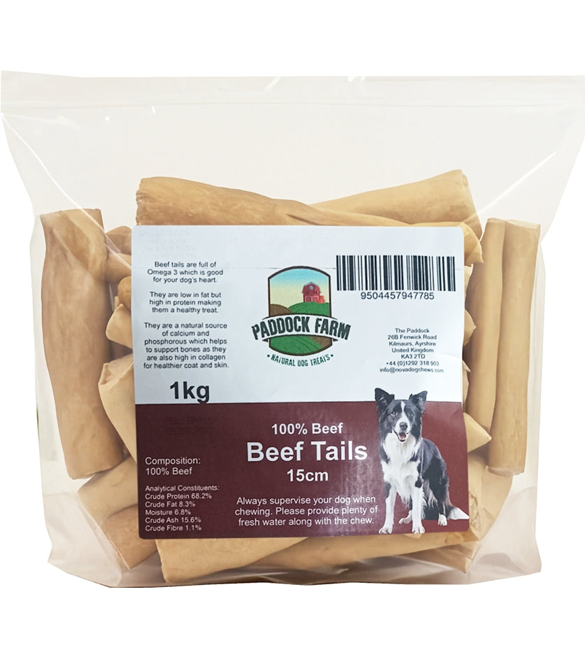 Paddock Farm - Beef Tails 1kg (Mixed Sizes) - Buy Online SPR Centre UK
