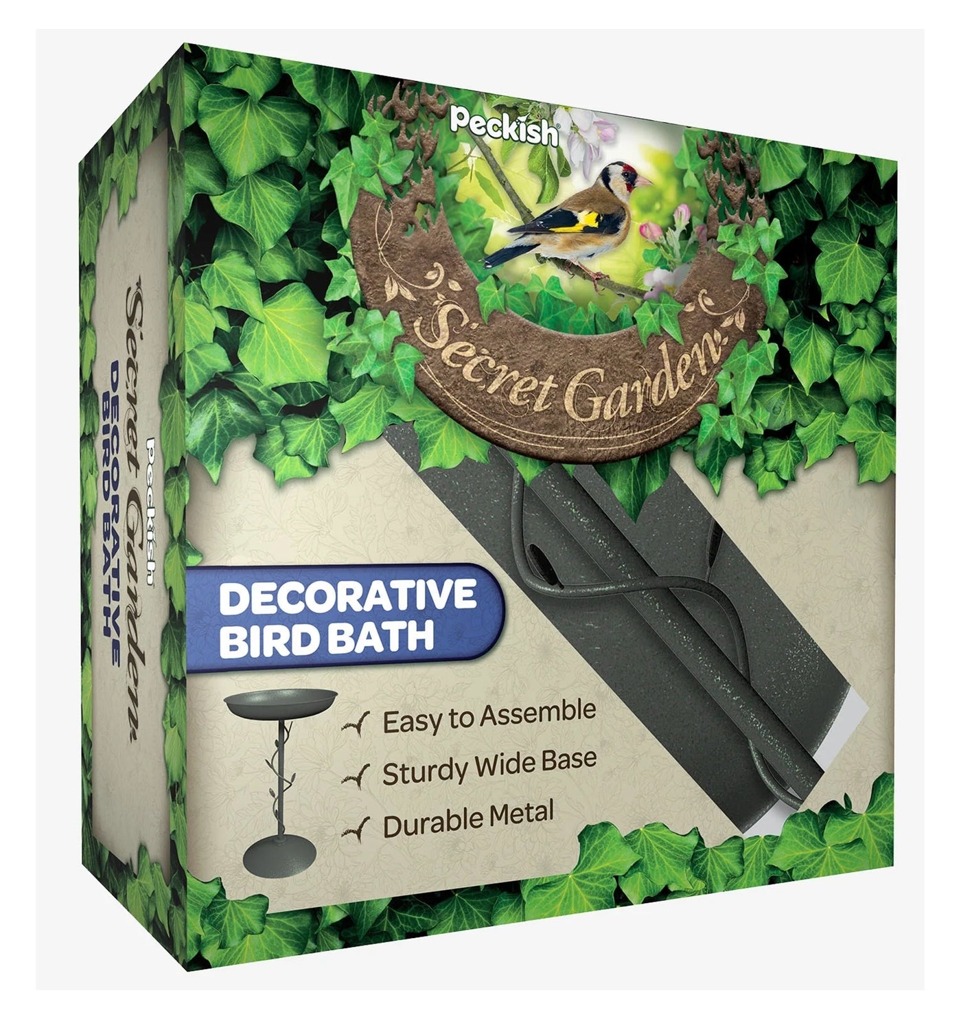 Peckish - Secret Garden Bird Bath - Buy Online SPR Centre UK
