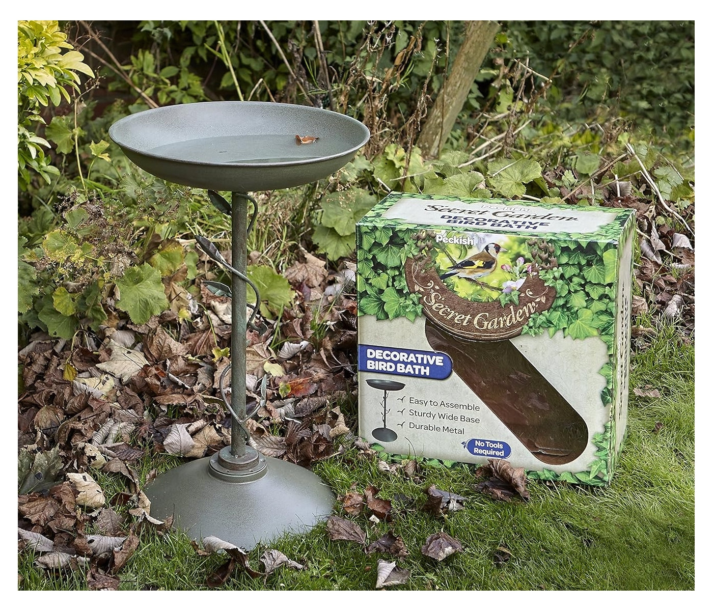 Peckish - Secret Garden Bird Bath - Buy Online SPR Centre UK