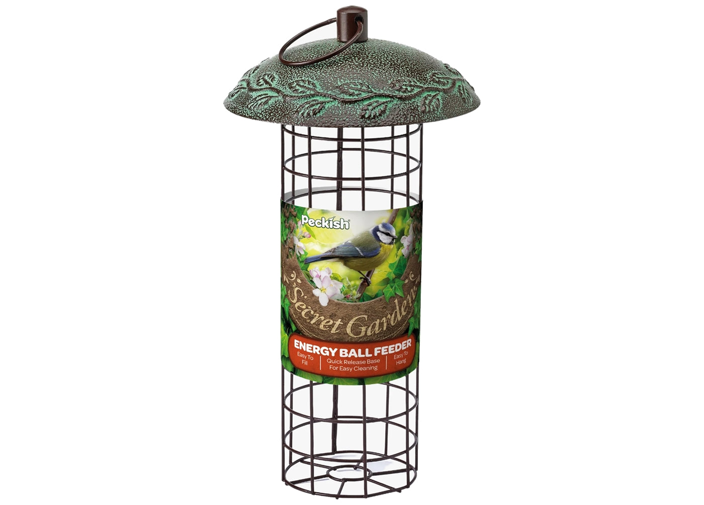 Peckish - Secret Garden Energy Ball Feeder - Buy Online SPR Centre UK