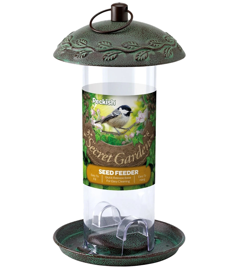 Peckish - Secret Garden Seed Feeder - Buy Online SPR Centre UK