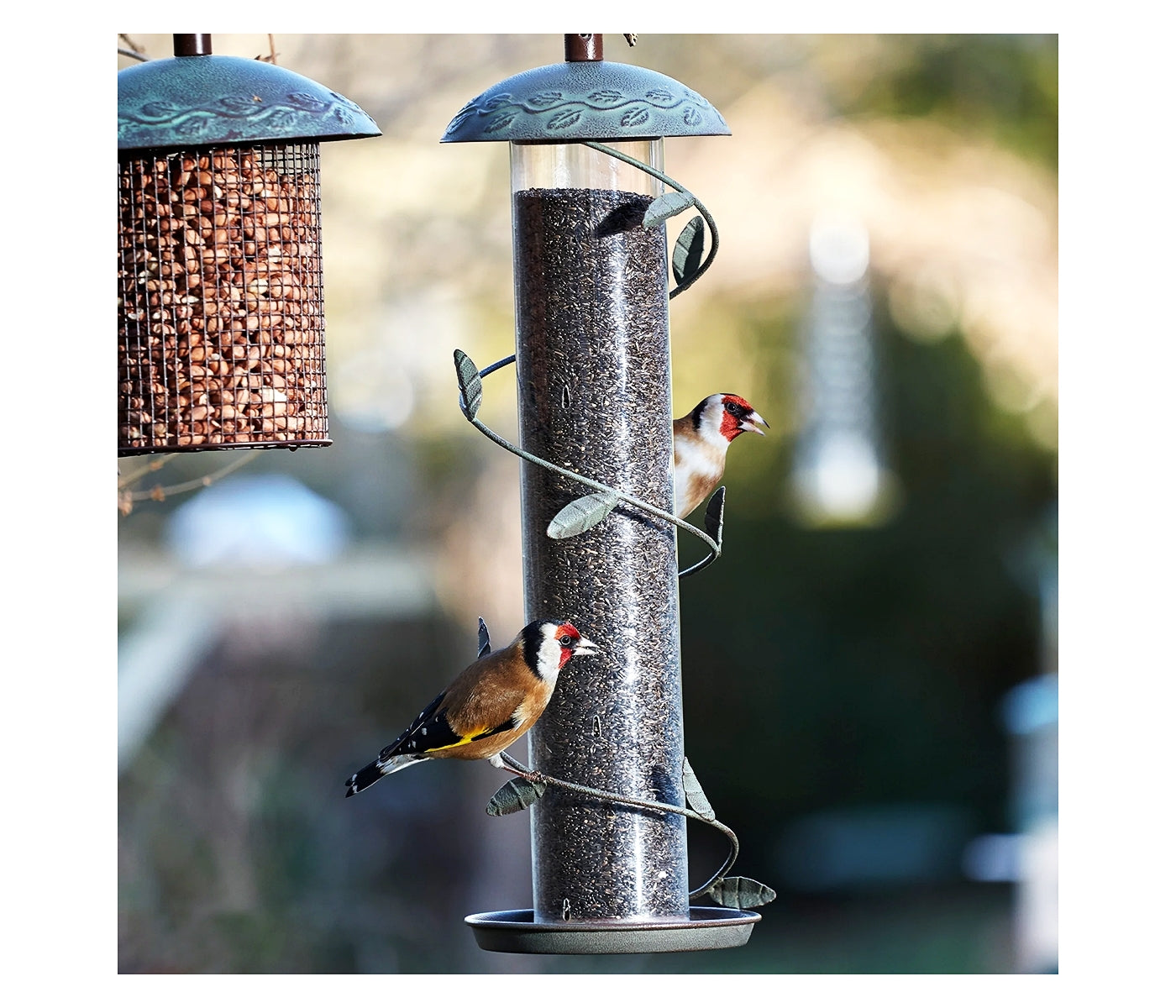 Peckish - Secret Garden Spiral Finch Feeder - Buy Online SPR Centre UK