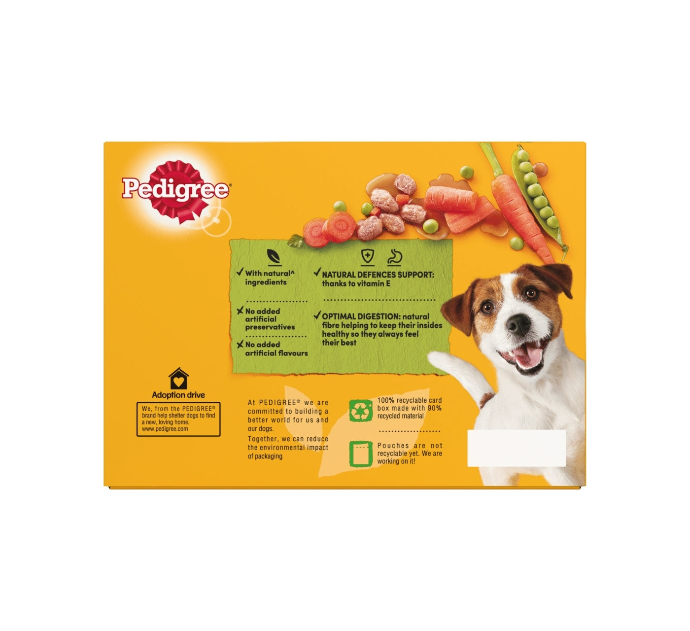Pedigree Mixed Selection in Gravy Adult Dog Pouches 12x100g Buy Online SPR Centre UK