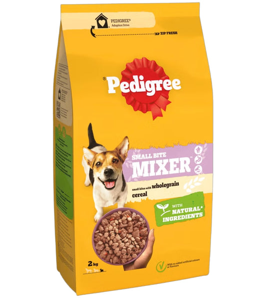 Pedigree Small Bite Dog Mixer with Wholegrain Cereal - Buy Online SPR Centre UK