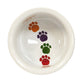 Pet Brands - Mini Mates Paw Print Small Animal Bowl - Buy Online SPR centre UK