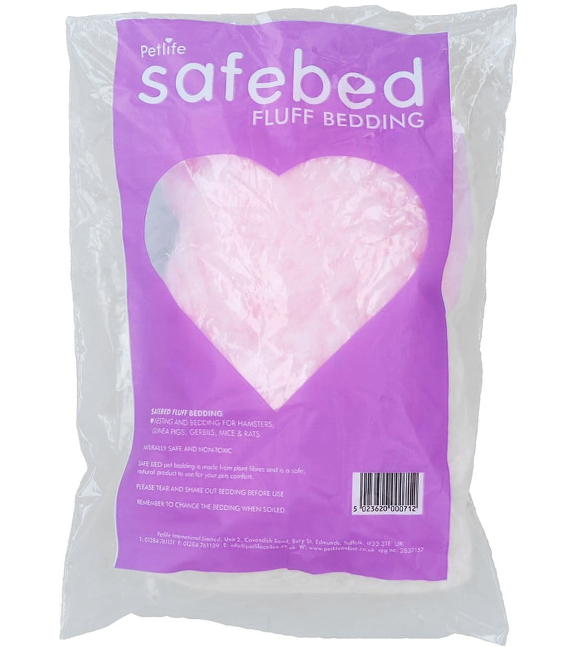 Petlife - Safebed Fluff Bedding for Small Animals - Buy Online SPR Centre UK