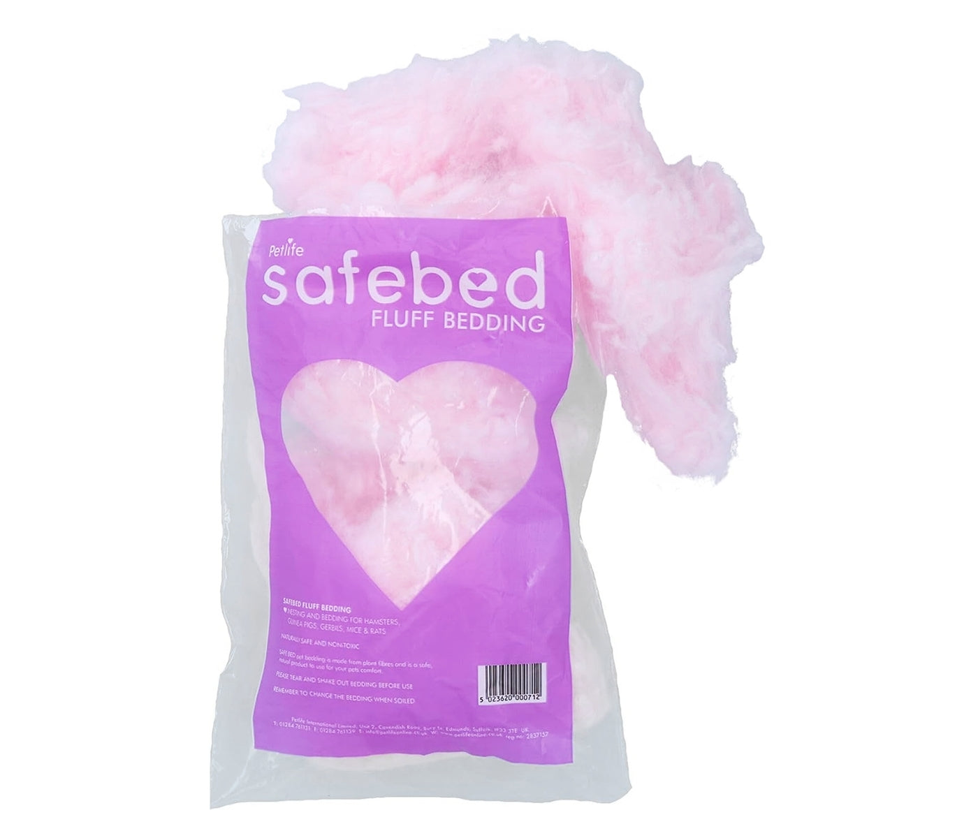 Petlife - Safebed Fluff Bedding for Small Animals - Buy Online SPR Centre UK
