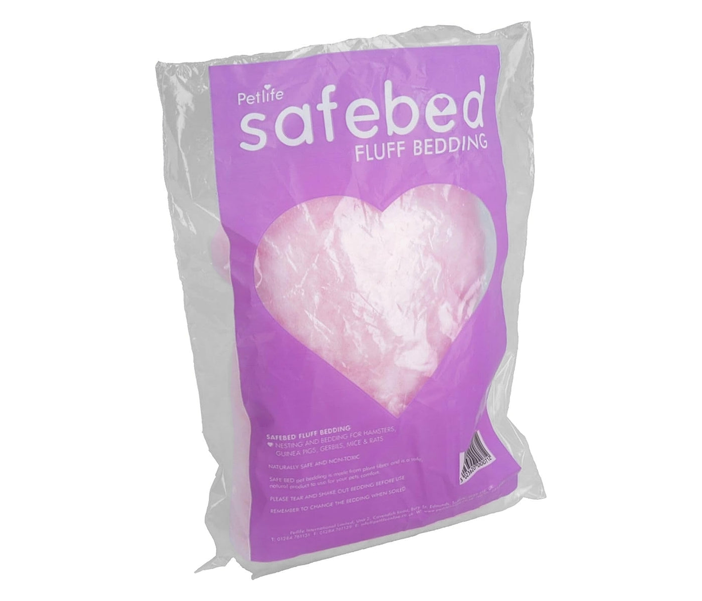 Petlife - Safebed Fluff Bedding for Small Animals - Buy Online SPR Centre UK