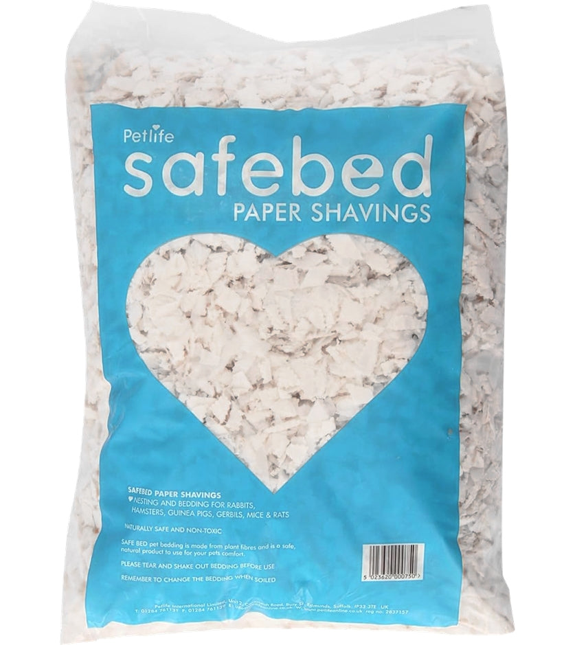 Petlife - Safebed Paper Shavings - Carry Home Bag - Buy Online SPR Centre UK