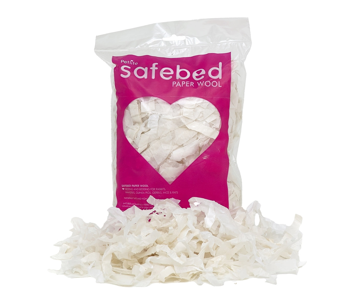 Petlife - Safebed Paper Wool Bedding 100g - Buy Online SPR Centre UK
