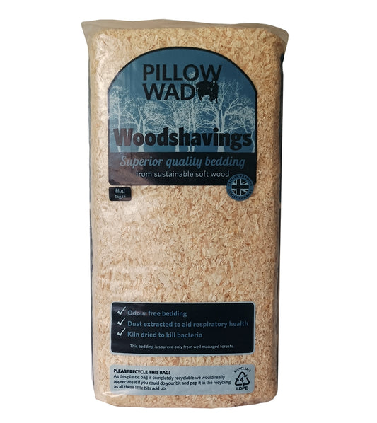 Pillow Wad Woodshavings 1kg | Small Animal Bedding - Buy Online SPR Centre UK