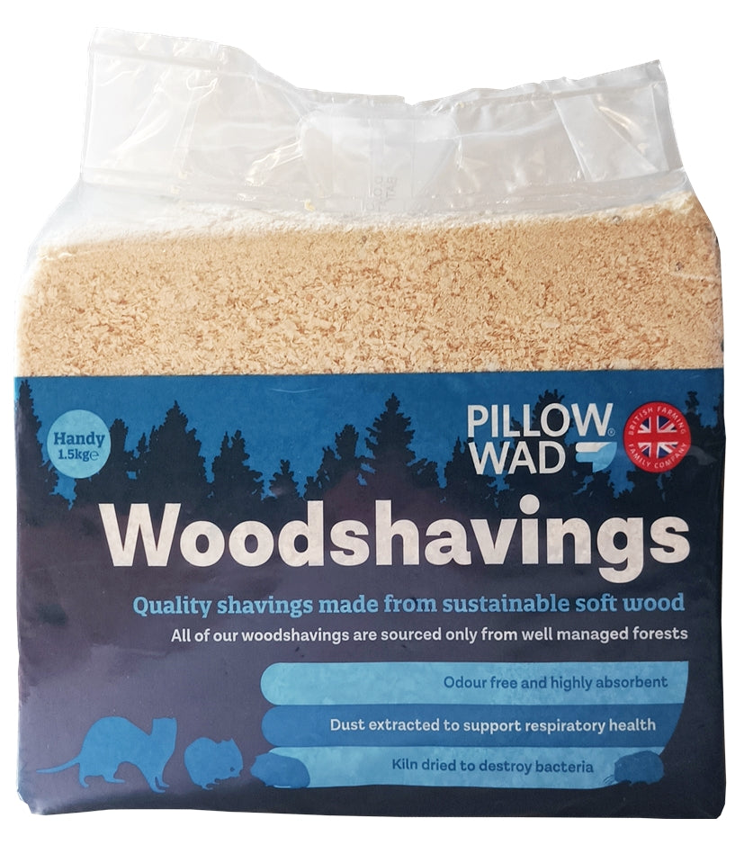 Pillow Wad - Woodshavings (Handy) 1.5kg - Buy Online SPR Centre UK