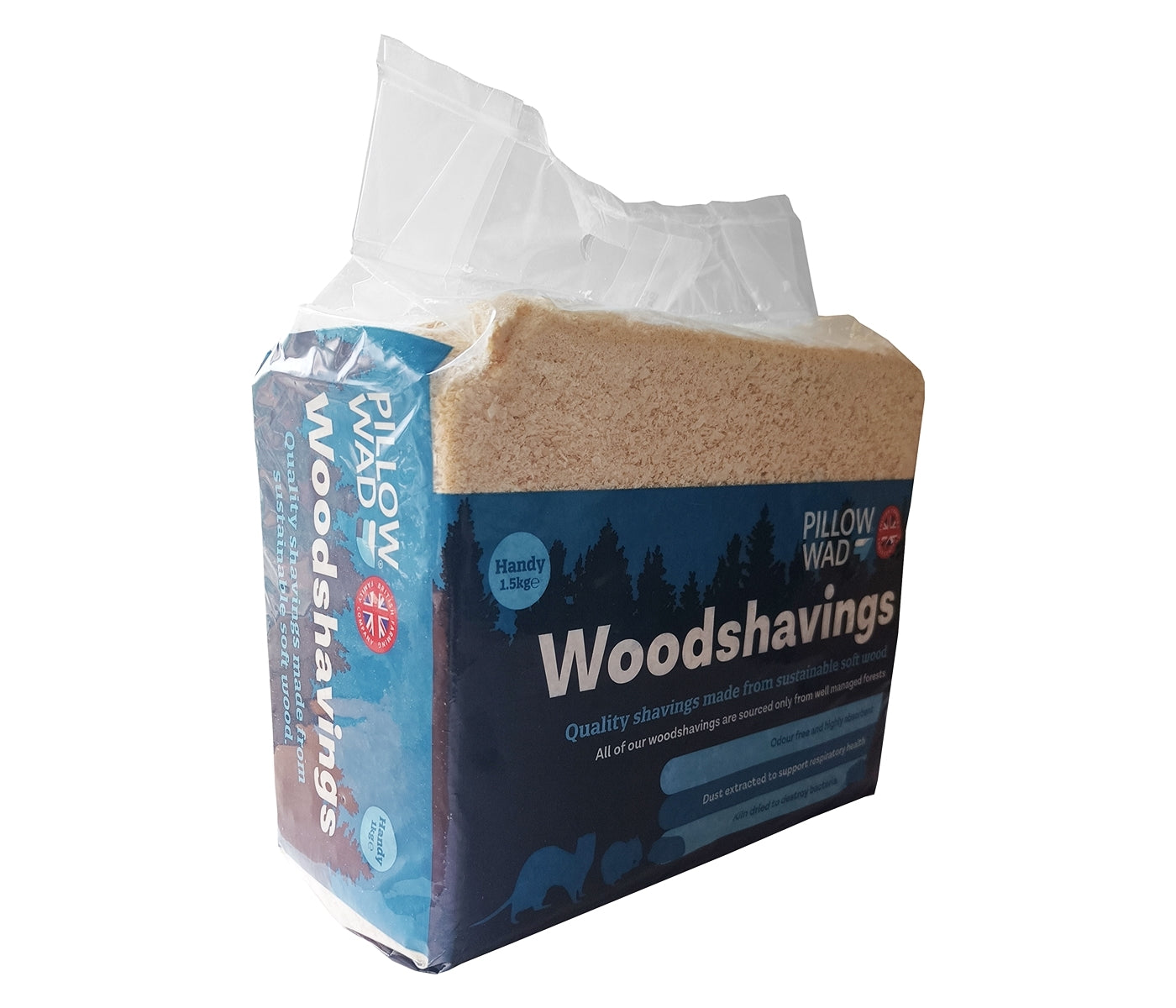 Pillow Wad - Woodshavings (Handy) 1.5kg - Buy Online SPR Centre UK