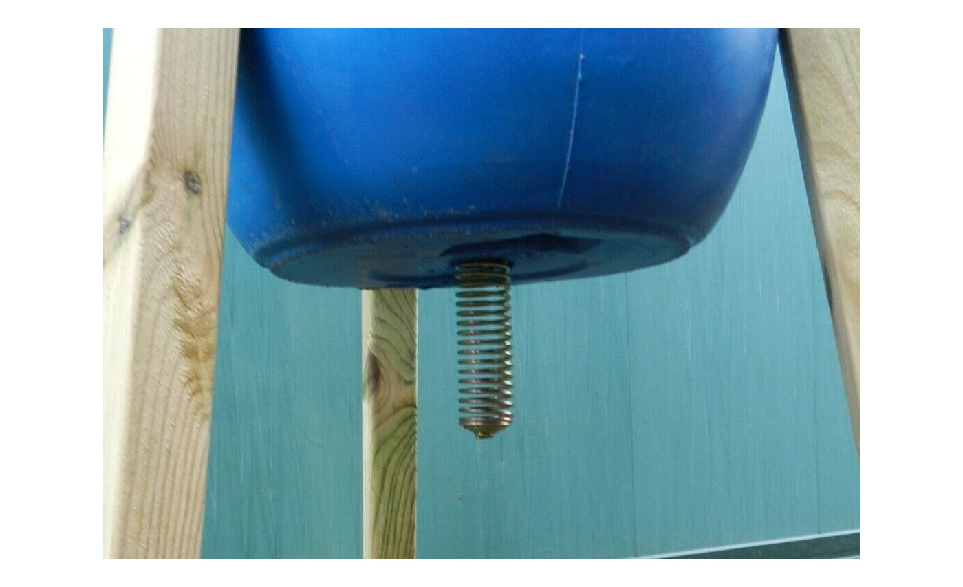 'Poultry Pecker' Spring Feeder for Chickens - Buy Online SPR Centre UK