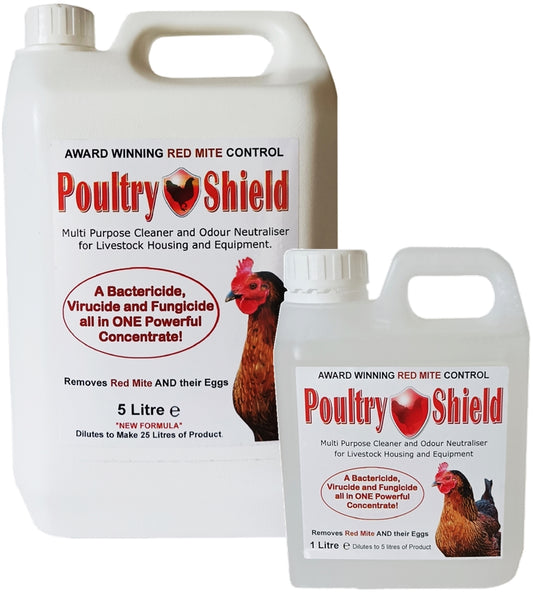 Poultry Shield | Disinfectant for Chicken Houses - Buy Online SPR Centre UK