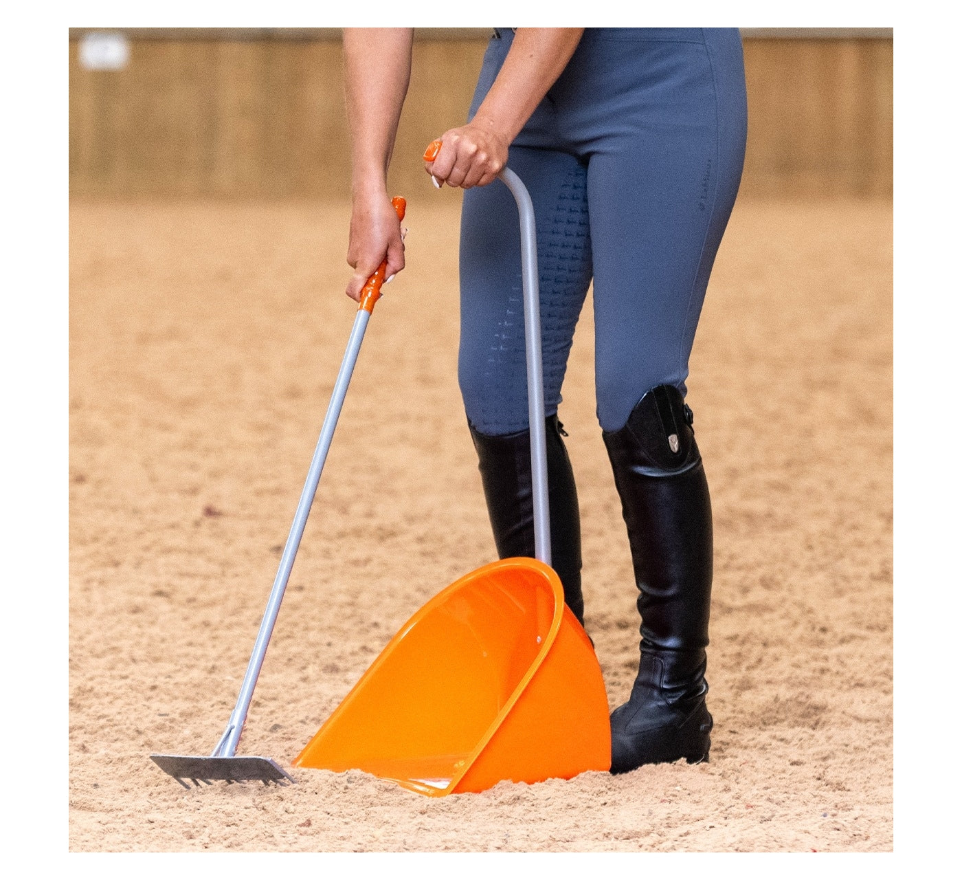 Red Gorilla Tidee Rake | Stable & Yard Essentials - Buy Online SPR Centre UK