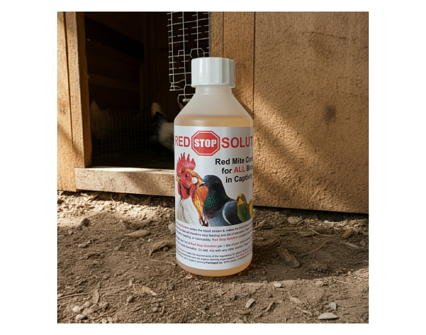 Red Stop Solution - Red Mite Control for Poultry, Pigeons, Cage Birds - Buy Online SPR Centre UK