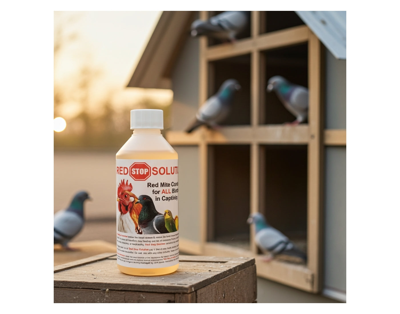 Red Stop Solution - Red Mite Control for Poultry, Pigeons, Cage Birds - Buy Online SPR Centre UK