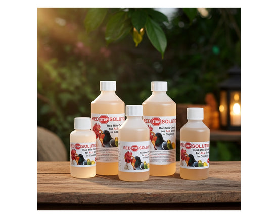 Red Stop Solution - Red Mite Control for Poultry, Pigeons, Cage Birds - Buy Online SPR Centre UK