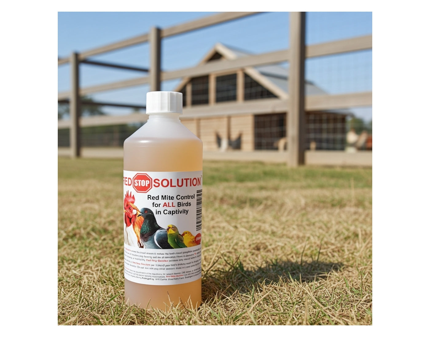 Red Stop Solution - Red Mite Control for Poultry, Pigeons, Cage Birds - Buy Online SPR Centre UK