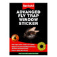 Rentokil - Advanced Fly Trap Window Sticker (4 Pack)