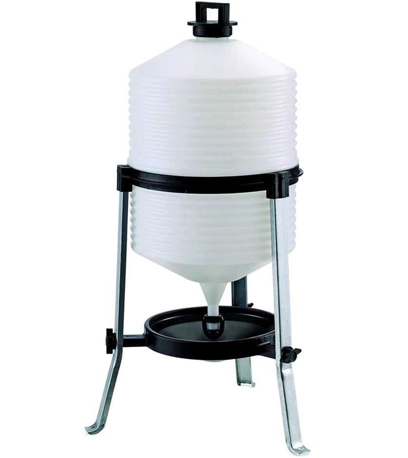 River Systems - Plastic Tripod Siphon Drinker - 24 Litres Capacity - Buy Online SPR Centre UK