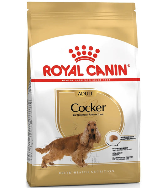 Royal Canin Cocker Adult 3kg - Buy Online SPR Centre UK