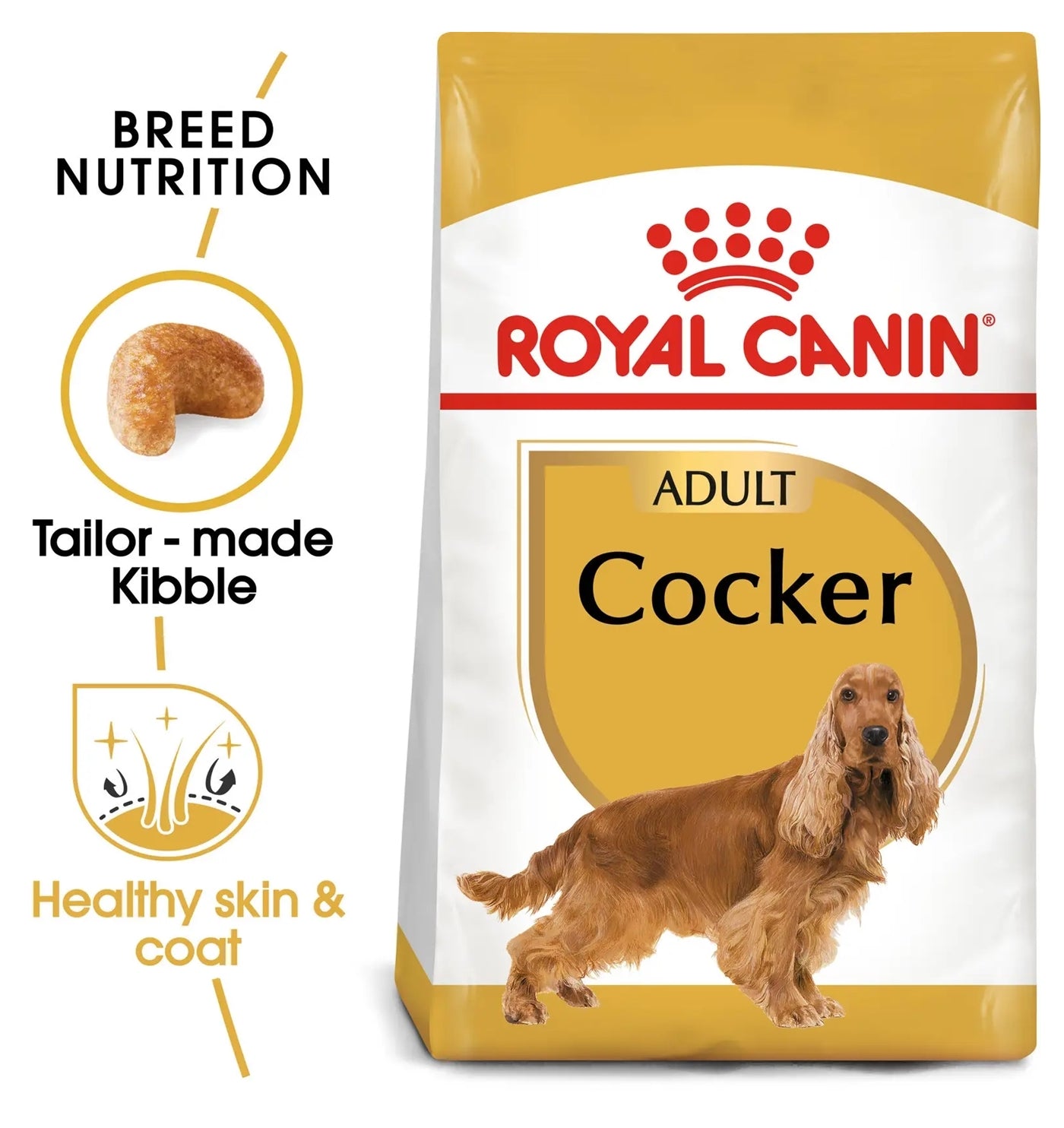 Royal Canin Cocker Adult 3kg - Buy Online SPR Centre UK