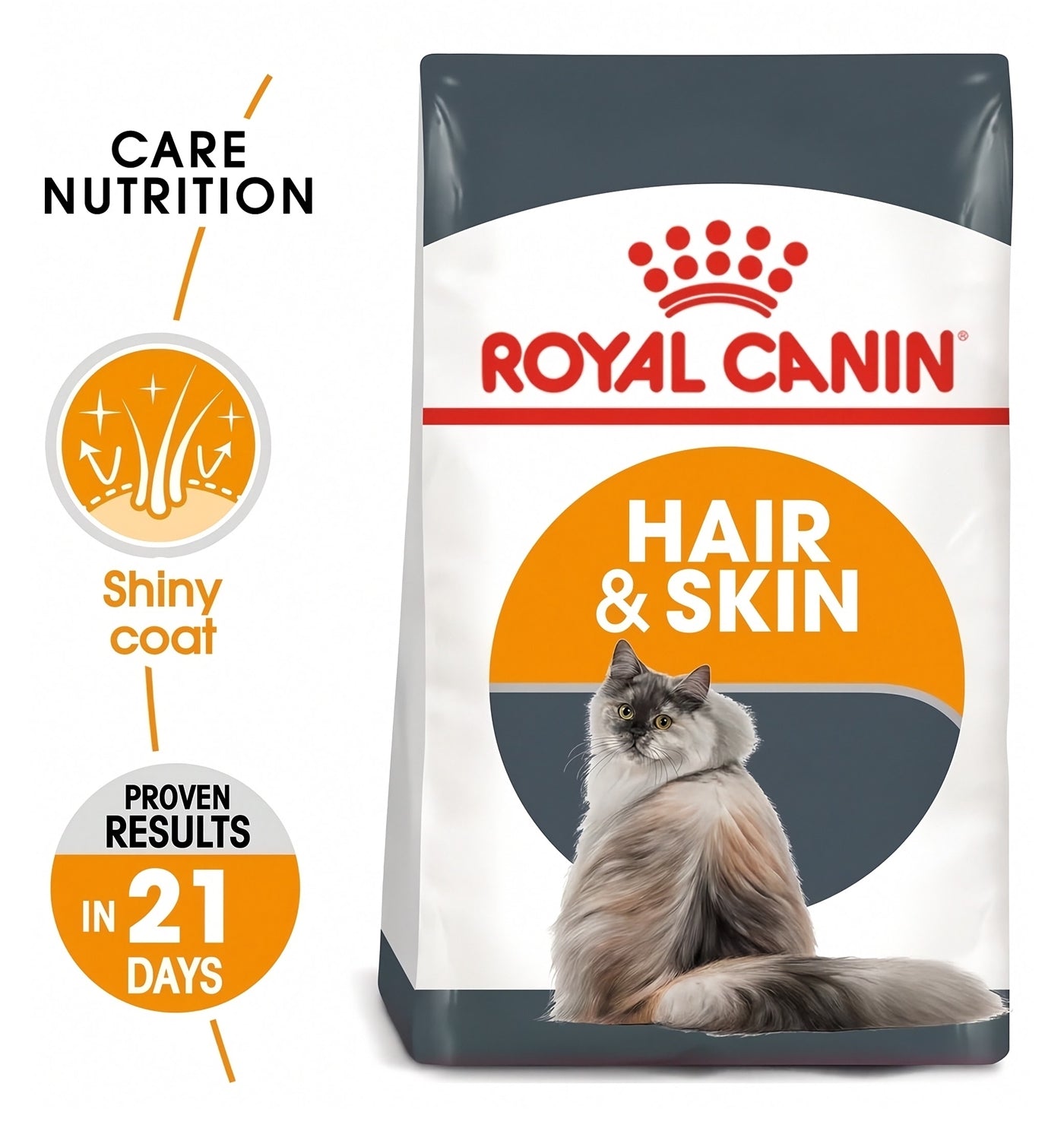 Royal Canin Hair & Skin Care 2kg - Dry Cat Food - Buy Online SPR Centre UK