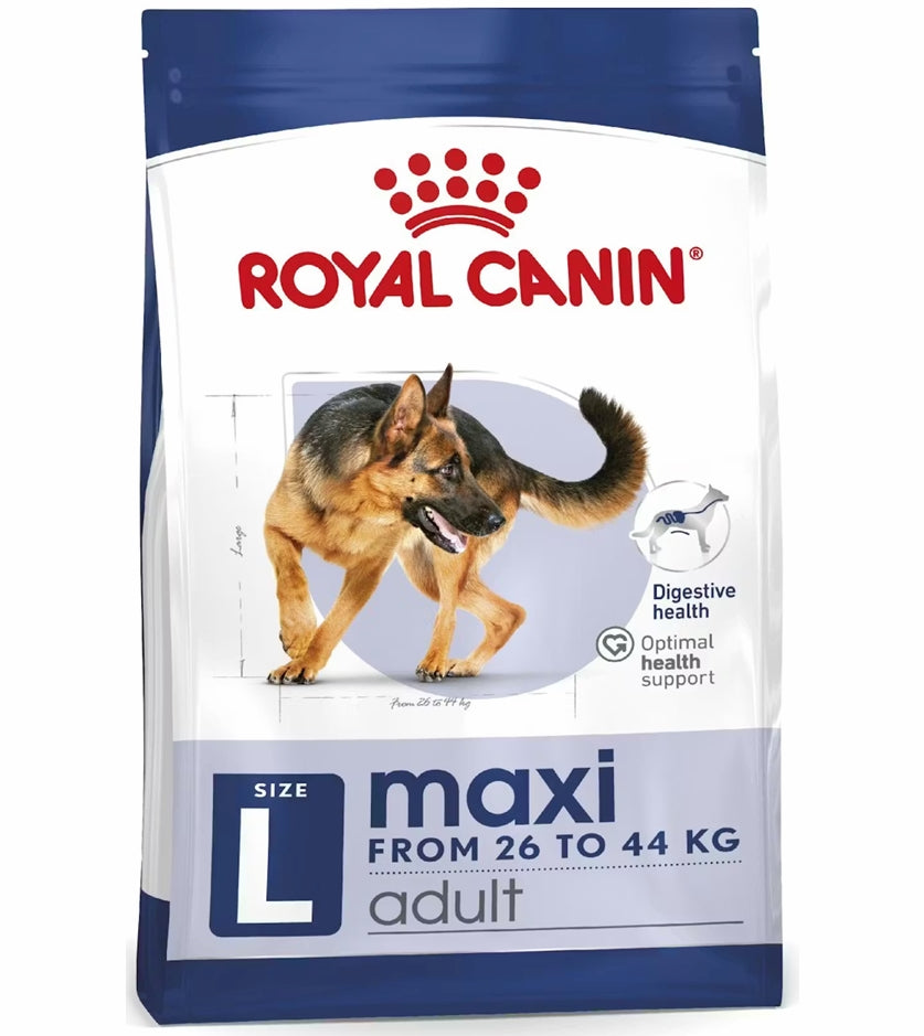 Royal Canin Maxi Adult Dog Food - Buy Online SPR Centre UK