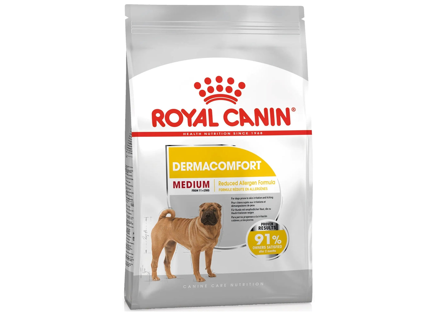 Royal Canin Medium Dermacomfort Dog Food - Buy Online SPR Centre UK
