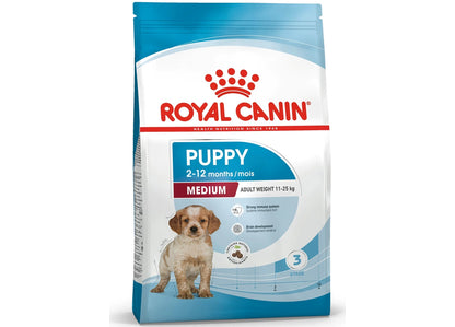 Royal Canin - Medium Puppy 4kg - Buy Online SPR Centre UK