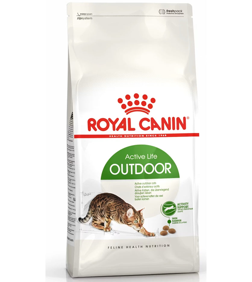 Royal Canin - Outdoor  - Dry Cat Food 2kg - Buy Online SPR Centre UK