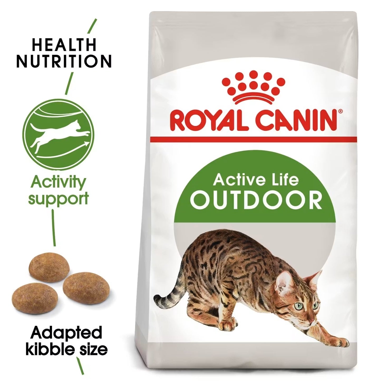 Royal Canin - Outdoor  - Dry Cat Food 2kg - Buy Online SPR Centre UK