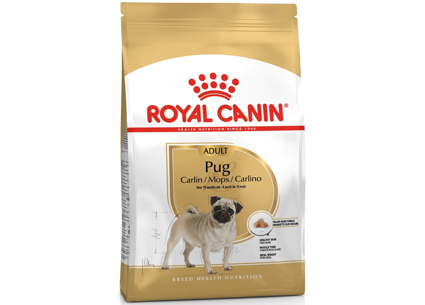 Royal Canin - Pug Adult Dog Food 1.5kg - Buy Online SPR Centre UK